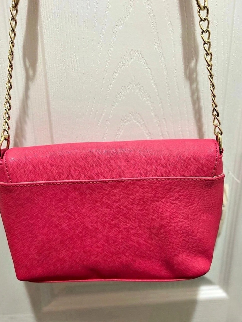 Michael Kors Jet Set Charm Item Pink Crossbody Bag NWT - Picture 5 of 6